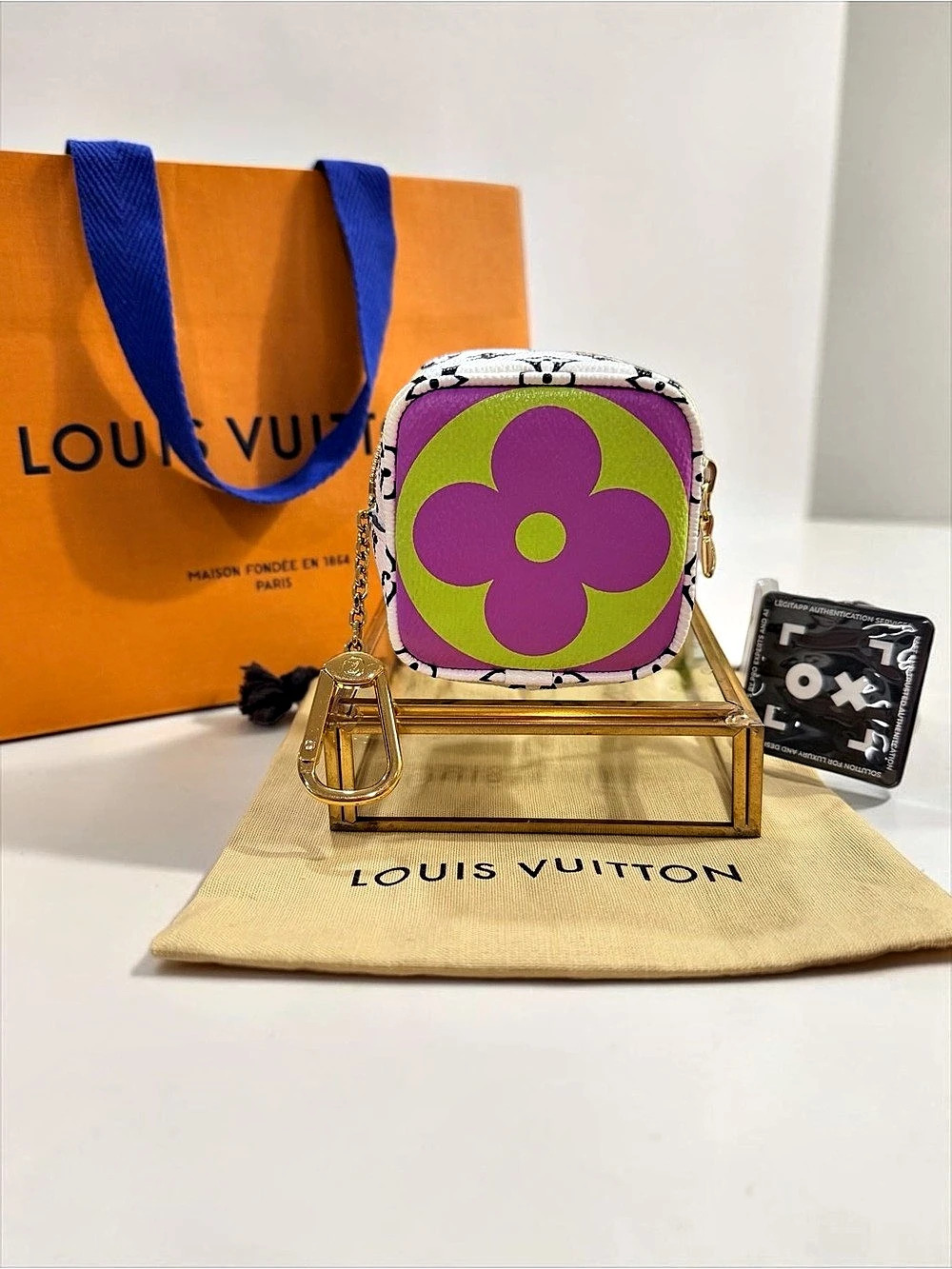 Louis Vuitton x Murakami Micro Pochette M02460 + Dust Bag & Gift Bag